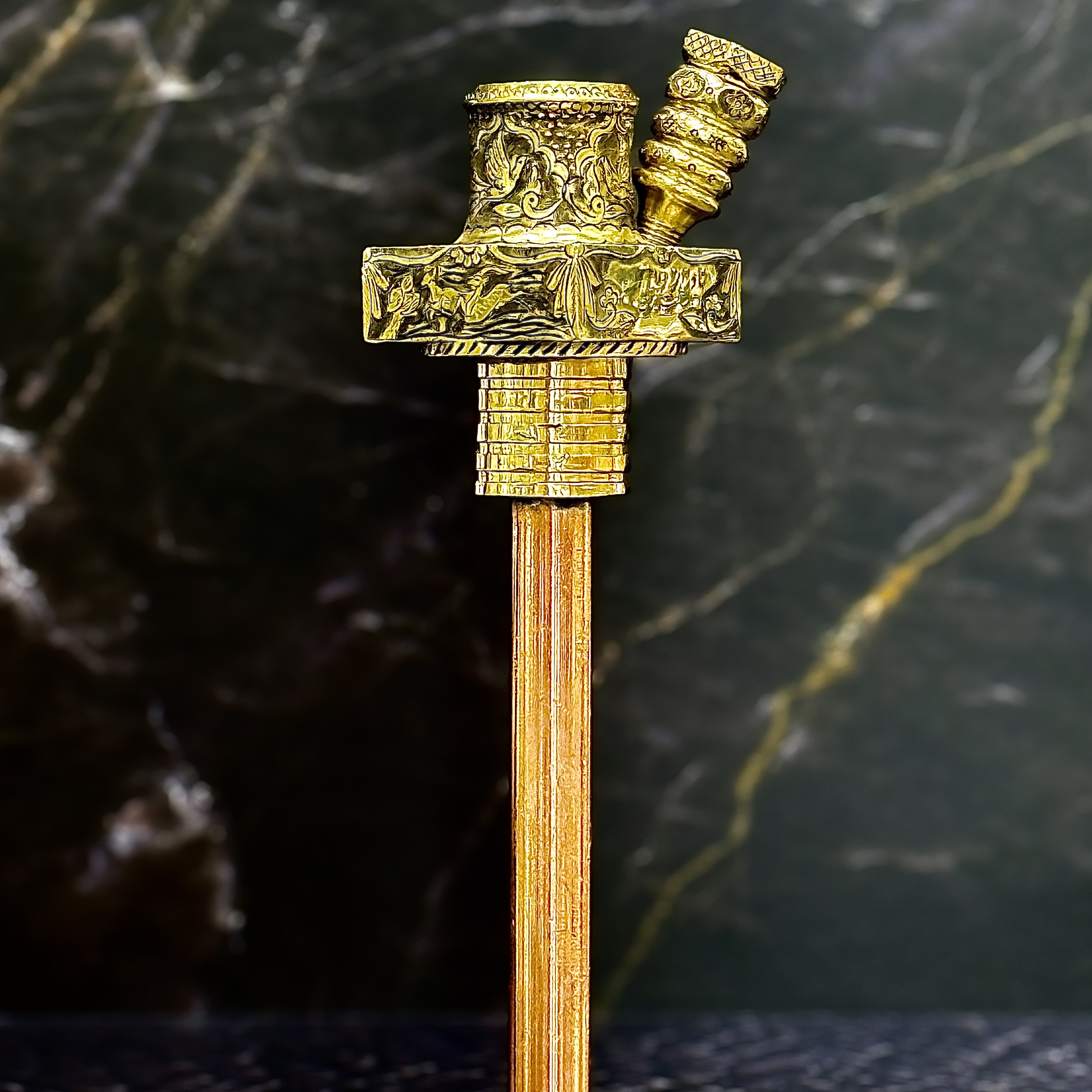 تنه قلیان سیسمونی شمش قلم چکش دست