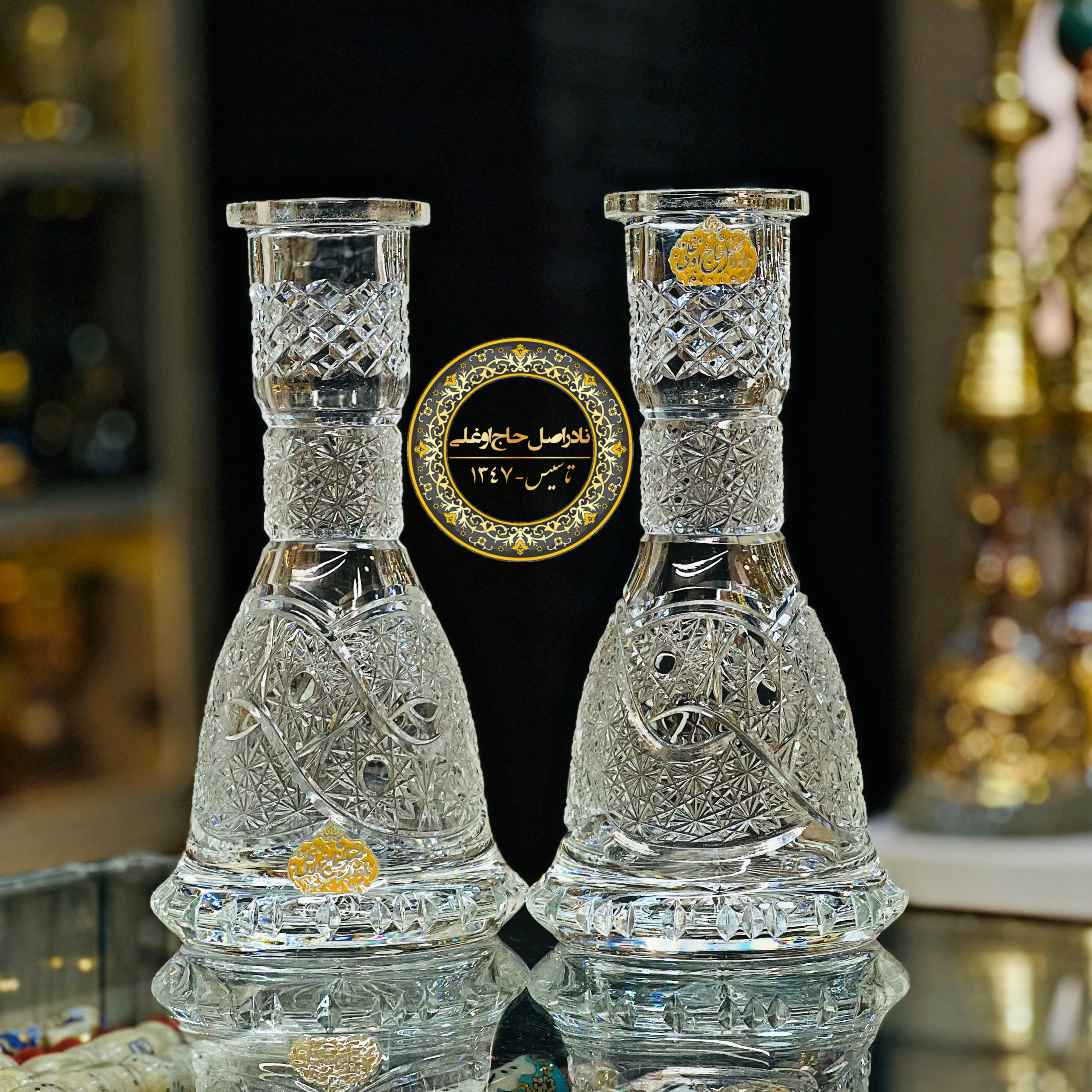 تنگ کریستال تراش ماهی