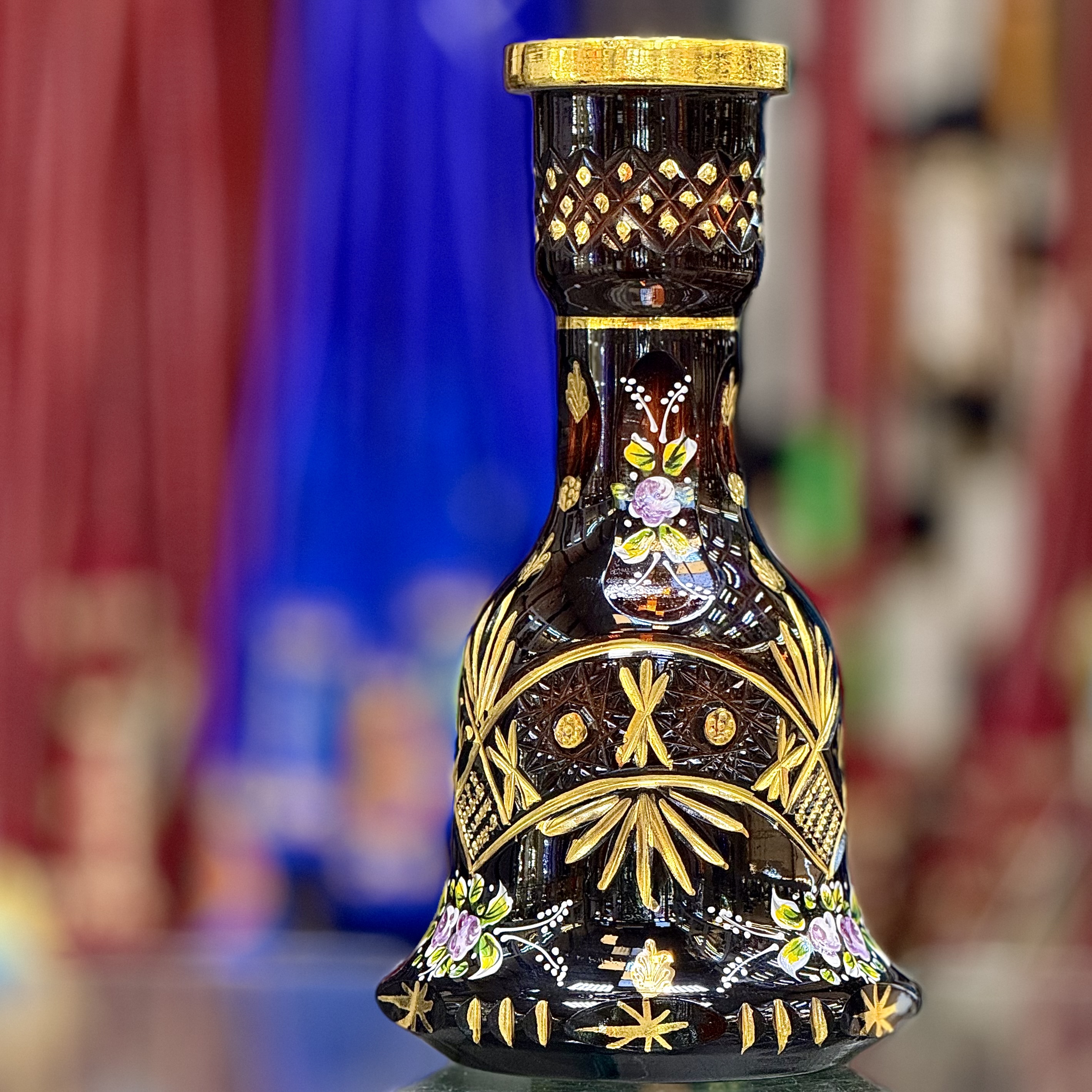 تنگ سه پوست طلاکوب مشکی