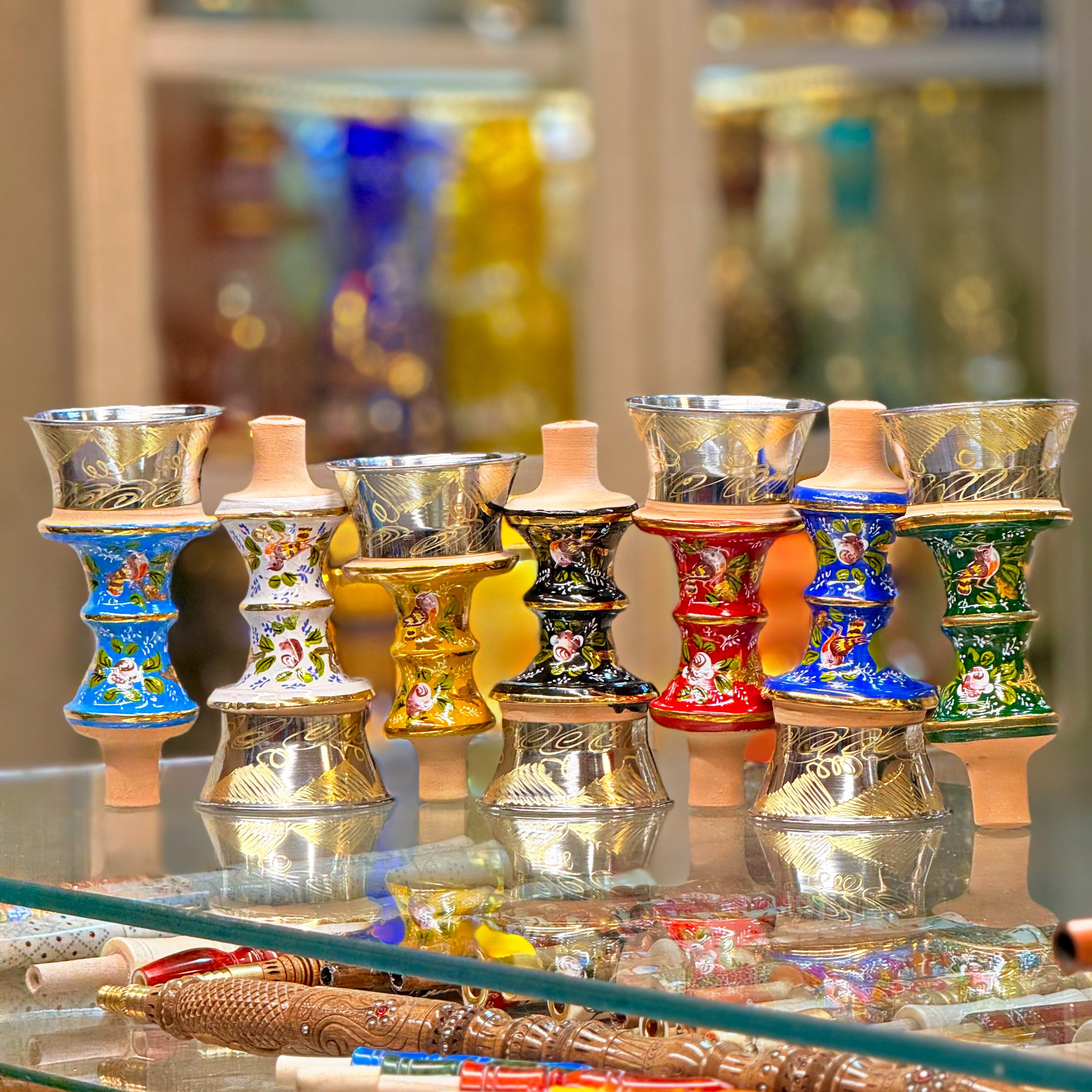 سری قلیان گل و مرغ